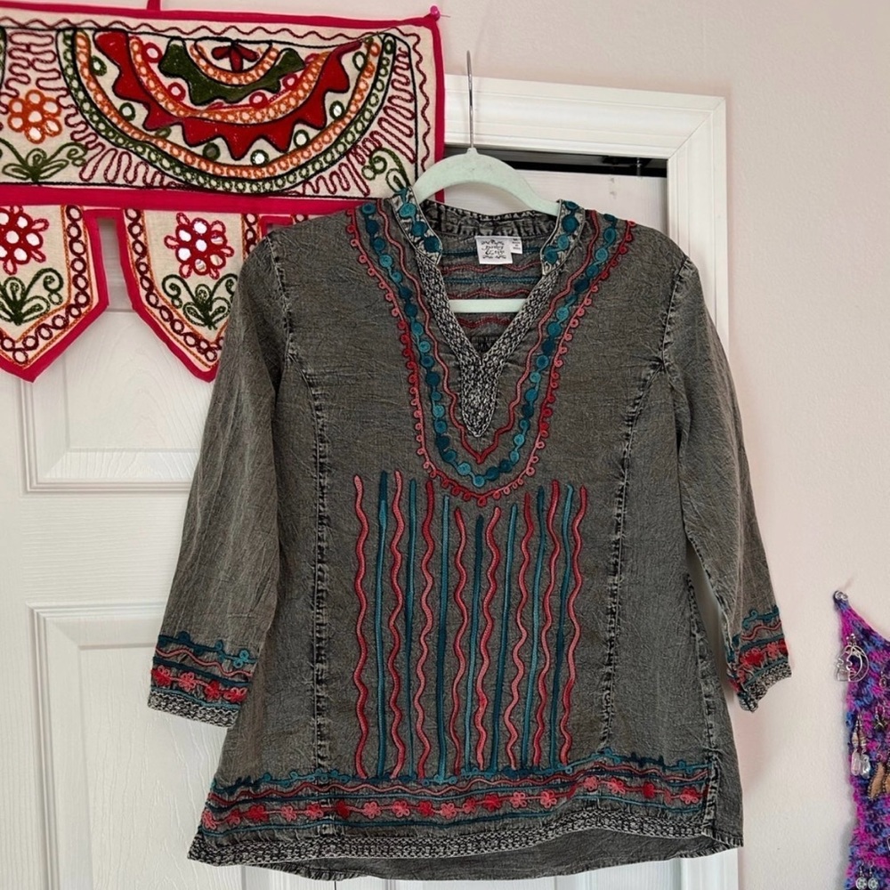 Embroidered blouse